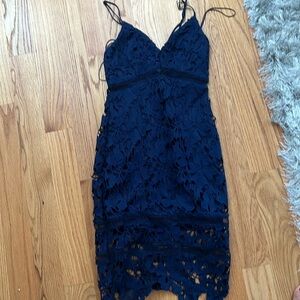 Navy dress